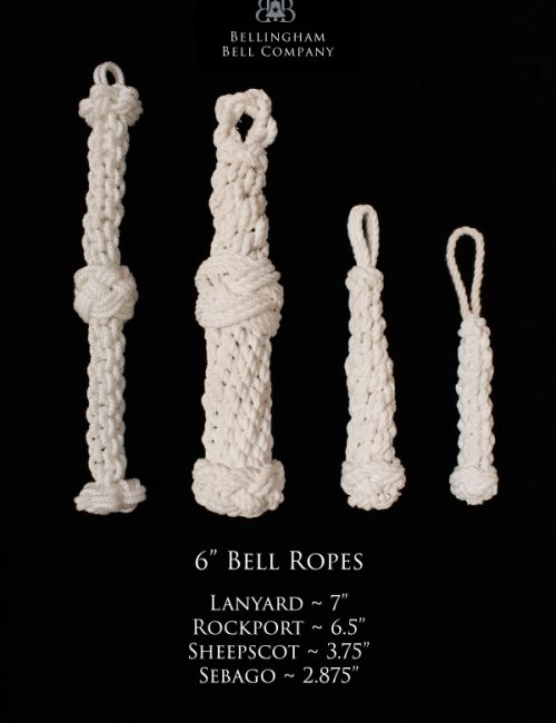 6in bell ropes